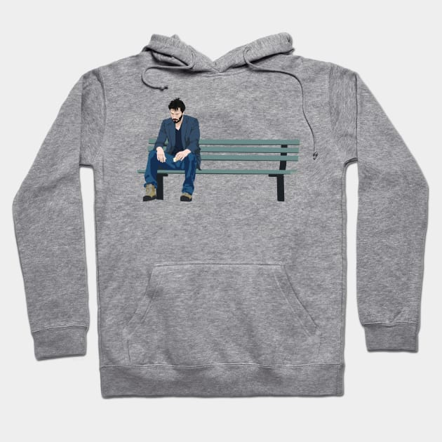 Sad Keanu Hoodie by FutureSpaceDesigns